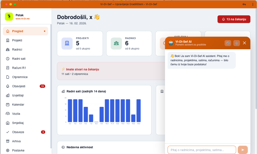 Računi — Vi-Di-Sef prikaz